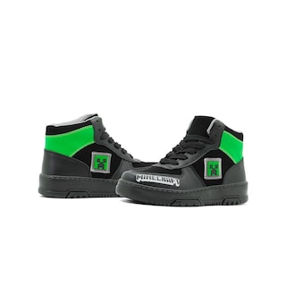 Foto 5 | Foto 5 | Tenis Minercraft Creeper Color Negro Bota Para Niño Gamer Negro