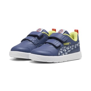 Foto 3 | Foto 3 | Tenis Puma Courtflex V3 Poised Race V Inf. Para Niño Azul Marino