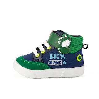 Foto 4 | Foto 4 | Tenis Tipo Bota Bubble Gummers Para Niño Robbie Verde Casual