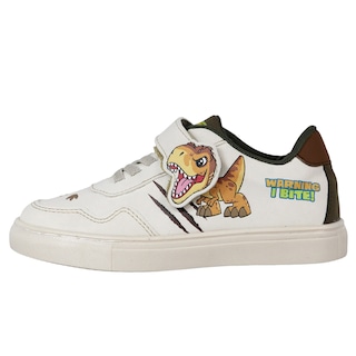 Foto 4 | Foto 4 | Tenis Niño Jurassic Escolar Y Casual Blanco Dinosaurio Kuali