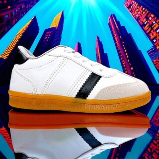 Foto 7 | Foto 7 | Tenis De Niño Blanco Urbano Deportivo Casual Para Jugar