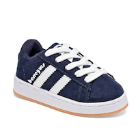 Tenis Casuales Borreguis Para Niño Azul Marino