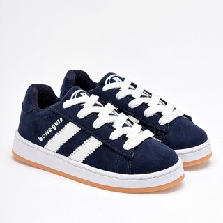 Foto 2 | Foto 2 | Tenis Casuales Borreguis Para Niño Azul Marino