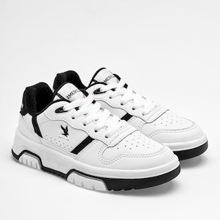 Foto 2 | Foto 2 | American Fire Tenis Urbano Para Niño Blanco Negro