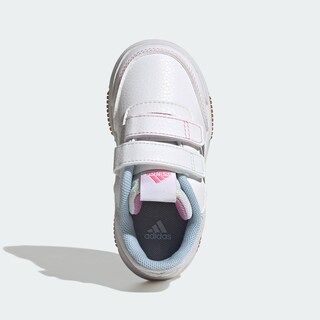 Foto 4 | Foto 4 | Tenis Tensaur Tira Ajustable De Cierre Por Contacto Adidas Blanco Niños