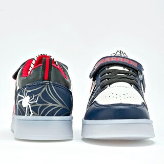 Foto 4 | Foto 4 | Space Boys Tenis Urbano Para Niño Blanco Multicolor Agujeta Elastica Con Luces