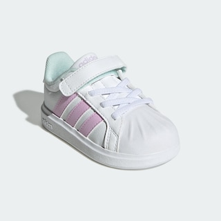 Foto 6 | Foto 6 | Tenis Street Talk Kids Adidas Blanco Niños