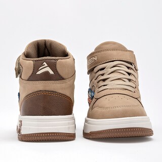 Foto 3 | Foto 3 | Clasben Tenis Urbano Para Niño Beige Café