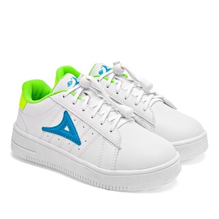 Foto 2 | Foto 2 | Pirma Tenis Urbano Para Niño Blanco Verde