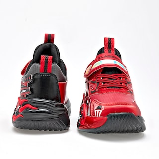 Foto 4 | Foto 4 | Clasben Tenis Urbano Para Niño Rojo Negro Agujeta Elastica