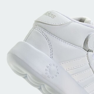 Foto 8 | Foto 8 | Tenis Adidas Grand Court Mid Kids Adidas Blanco Niños