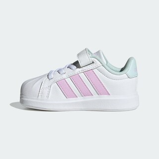 Foto 3 | Foto 3 | Tenis Street Talk Kids Adidas Blanco Niños
