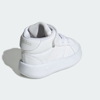 Foto 7 | Foto 7 | Tenis Adidas Grand Court Mid Kids Adidas Blanco Niños