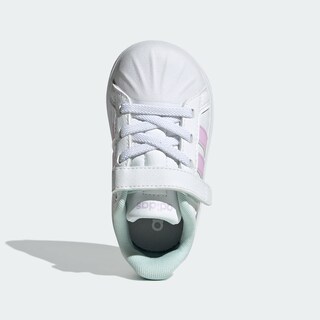Foto 4 | Foto 4 | Tenis Street Talk Kids Adidas Blanco Niños