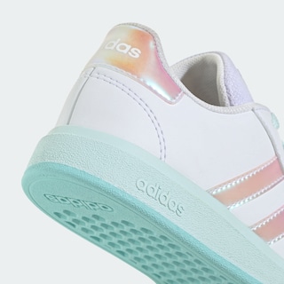 Foto 8 | Foto 8 | Tenis Adidas Grand Court Lifestyle Blancos para Niña