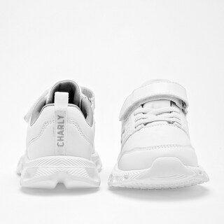 Foto 4 | Foto 4 | Charly Tenis Urbano Para Niño Blanco  Walking  Importado  Hasta Agotar Existencia  Agujeta Elastica