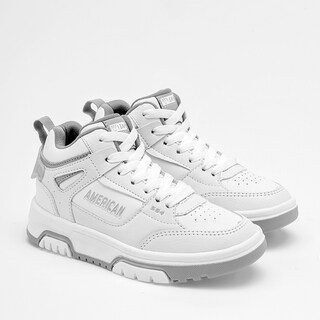 Foto 2 | Foto 2 | American Fire Tenis Urbano Para Niño Blanco Gris