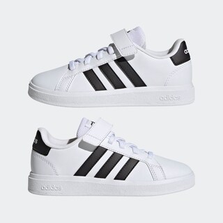 Foto 8 | Foto 8 | Tenis Adidas Grand Court Blancos para Niño