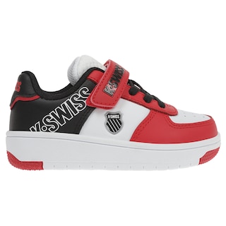 Foto 2 | Foto 2 | Tenis K-Swiss Salt 2 color Blanco y Rojo Infantil