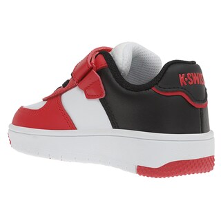 Foto 3 | Foto 3 | Tenis K-Swiss Salt 2 color Blanco y Rojo Infantil