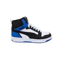 Tenis Puma Rebound V6 Mid Kids Blancos para Niños