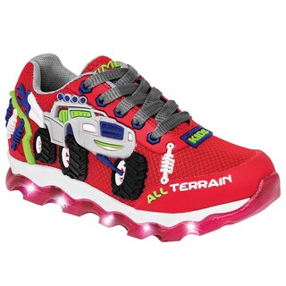 Foto 1 | Foto 1 | Tenis Urbanos Sport Time Rojos con Luces para Niño