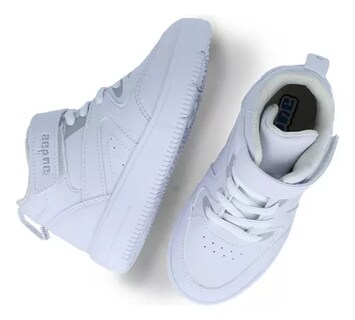 Foto 4 | Foto 4 | Tenis Escolares Audaz Blancos para Niño