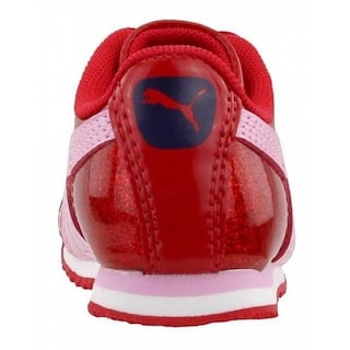 Foto 5 | Foto 5 | Tenis Puma Roma Glam Rojo para Niño/niña Pequeño