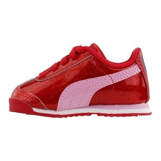 Foto 7 | Foto 7 | Tenis Puma Roma Glam Rojo para Niño/niña Pequeño