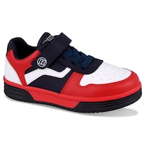 Tenis Choclo Casual Rokino 2451 Color Marino/rojo Para Niño