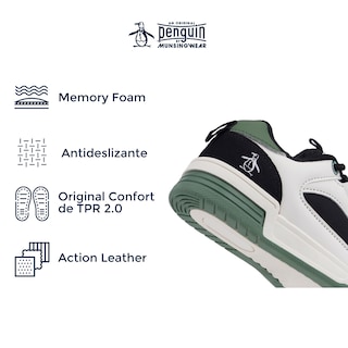 Foto 5 | Foto 5 | Tenis Original Penguin Style Tarian Verde Para Niño