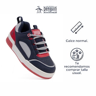 Foto 4 | Foto 4 | Tenis Original Penguin Style Tarian Negro Para Niño