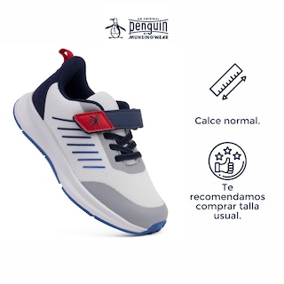 Foto 4 | Foto 4 | Tenis Sport Original Penguin Style Rocko Blanco Para Niño