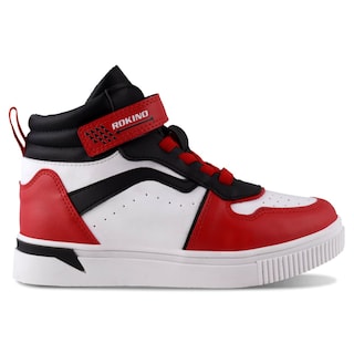 Foto 2 | Foto 2 | Tenis Bota Urbano Rokino 3424 Color Blanco/rojo Para Niño