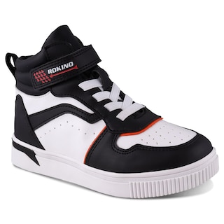 Foto 1 | Foto 1 | Tenis Bota Urbano Rokino 3424 Color Blanco/negro Para Niño