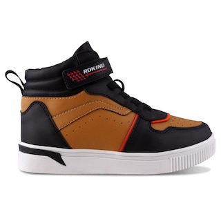 Foto 2 | Foto 2 | Tenis Bota Urbano Rokino 3424 Color Negro/ocre Para Niño