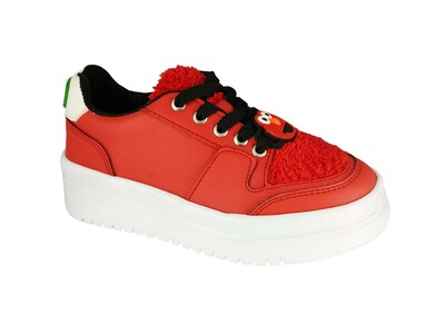 Foto 1 | Foto 1 | Tenis Plaza Sesamo 50502-1-a Rojo Casuales