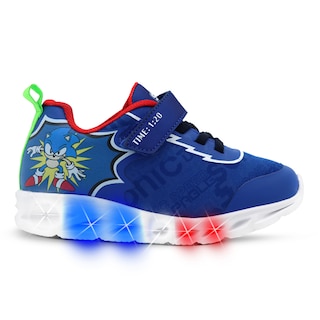 Foto 1 | Foto 1 | Tenis Sonic The Hedgehog Azul Con Luces Para Niño