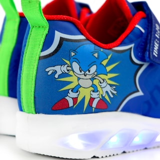 Foto 6 | Foto 6 | Tenis Sonic The Hedgehog Azul Con Luces Para Niño