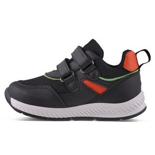 Foto 3 | Foto 3 | Tenis Para Bebé Lucho 2094 Color Negro/naranja Para Niño