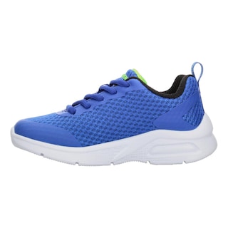 Foto 5 | Foto 5 | Tenis Niño Skechers Azul Con Verde Cintas Cómodo Ligero Verde