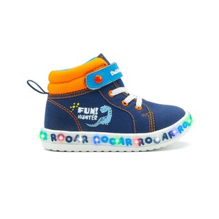Foto 1 | Foto 1 | Tenis Bota Bubble Gummers Para Niño Con Luz Dinosaurio Rosa