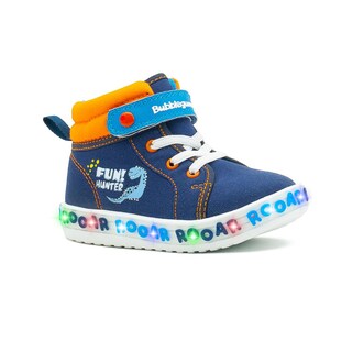 Foto 6 | Foto 6 | Tenis Bota Bubble Gummers Para Niño Con Luz Dinosaurio Rosa