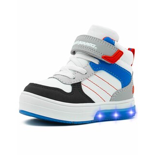 Foto 5 | Foto 5 | Tenis Bota Con Luces Bubble Gummers Vancouveriii Blanco/rey Blanco