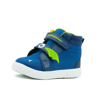 Foto 4 | Foto 4 | Tenis Bota Bubble Gummers Trébol Para Niño Doble Velcro Azul Marino