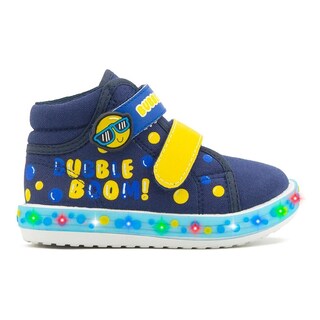 Foto 1 | Foto 1 | Tenis Bota Niño Bubble Gummers Con Luces Azul 12-17 Azul Marino