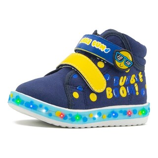 Foto 4 | Foto 4 | Tenis Bota Niño Bubble Gummers Con Luces Azul 12-17 Azul Marino