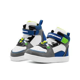Foto 1 | Foto 1 | Tenis Bubble Gummers Niños Tobago I Antiderrapante Velcro Blanco