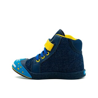 Foto 6 | Foto 6 | Tenis Bota Bubble Gummers Niño Ajuste Velcro Con Puntera Azul Marino