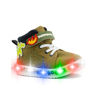 Foto 5 | Foto 5 | Tenis Bota Luces Para Niños Bubble Gummers Trueno I Verde Verde